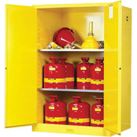 Sure-Grip&reg; Ex Flammable Storage Cabinets, 90 Gal., 2 Door, 43" W x 65" H x 34" D Seaboard Timber Mart