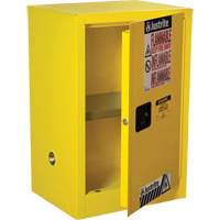 Sure-Grip&reg; EX Compac Flammable Safety Cabinet, 12 gal., 1 Door, 23.25" W x 35" H x 18" D Seaboard Timber Mart