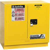 Sure-Grip&reg; EX Undercounter Flammable Safety Cabinet, 22 gal., 2 Door, 35" W x 35" H x 22" D Seaboard Timber Mart