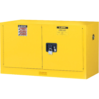 Sure-Grip&reg; EX Wall Mount Flammable Safety Cabinet, 17 gal., 2 Door, 43" W x 24" H x 18" D Seaboard Timber Mart