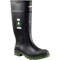 Bottes industrielles tout temps Enduro, Caoutchouc, Embout Acier, Pointure 8, Semelle R&eacute;sistant aux perforations Seaboard Timber Mart