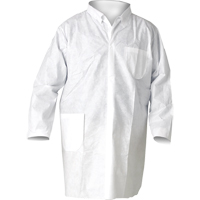 KleenGuard A20 Lab Coats, SMS, White, Medium Seaboard Timber Mart