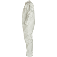 Tychem&reg; 4000 Coveralls, Medium, White Seaboard Timber Mart