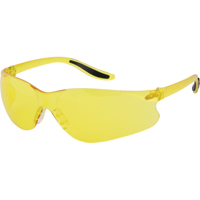 Z500 Series Safety Glasses, Amber Lens, Anti-Scratch, ANSI Z87+/Meets/Exceeds CSA Z94.3 Seaboard Timber Mart