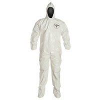 Tychem&reg; 4000 Coveralls, 2X-Large, White Seaboard Timber Mart