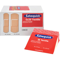 Salvequick&reg; Bandage Dispensing Systems Refills, Rectangular/Square, Fabric, Sterile Seaboard Timber Mart