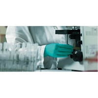 TouchNTuff Disposable Gloves, 7, Nitrile, 5-mil, Powdered, Green Seaboard Timber Mart