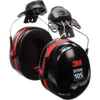 Serres-t&ecirc;tes de s&eacute;rie Peltor Optime 105, Fixation pour casque, 27 NRR dB Seaboard Timber Mart