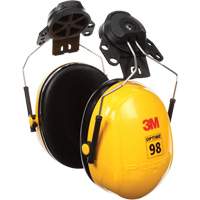 Serres-t&ecirc;tes de s&eacute;rie Peltor Optime 98, Fixation pour casque, 23 NRR dB Seaboard Timber Mart