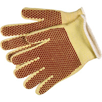 Gants r&eacute;versibles r&eacute;sistants aux coupures Red Brick, Taille Grand/9, Rev&ecirc;tement Nitrile, Enveloppe en Kevlar, ANSI/ISEA 105 niveau 4 Seaboard Timber Mart