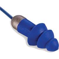 Bouchons d'oreille r&eacute;utilisables et d&eacute;tectable Rockets, Avec cordon, Taille unique, Vrac - &eacute;tui en plastique, NRR dB 27 Seaboard Timber Mart