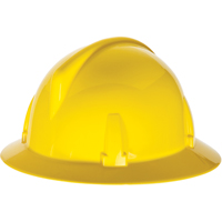 Casques de s&eacute;curit&eacute; &agrave; bordure compl&egrave;te TopGard, R&eacute;pond aux normes CSA type 1, Suspension Rochet, Non ventil&eacute; Seaboard Timber Mart