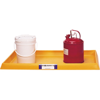 Ultra-Containment Tray&reg;, 54" L x 29.8" W x 3.5" H, 16.5 US gal. Spill Capacity Seaboard Timber Mart