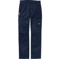 Performance Shop Pants, Canvas/Cotton/Polyester, Navy Blue, Size 30, 37 Inseam Seaboard Timber Mart