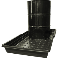 Planchers pour barils, 30,5" lo x 57" la x 6" h, Cap. de d&eacute;versement 33 gal. US Seaboard Timber Mart