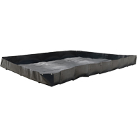 Economy Berms, 119 gal. Capacity, 4' W x 4' L x 12" H, L-Bracket Seaboard Timber Mart