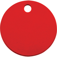 Blank Tags, Aluminum, 1.5" dia Seaboard Timber Mart