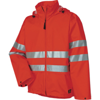 Veste imperm&eacute;able Narvik , Polyester, Orange haute visibilit&eacute;, Petit Seaboard Timber Mart