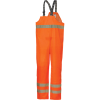 Pantalon &agrave; bavette imperm&eacute;able Narvik, Polyester, Petit, Orange haute visibilit&eacute; Seaboard Timber Mart