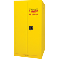Flammable Storage Cabinet, 60 gal., 2 Door, 34" W x 65" H x 34" D Seaboard Timber Mart