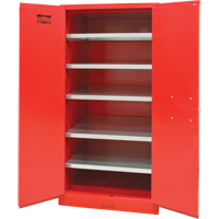 Paint/Ink Cabinet, 96 gal., 5 Shelves Seaboard Timber Mart
