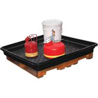 Ultra-Utility Trays&reg;, 40" L x 48" W x 3.5" H, 30 US gal. Spill Capacity Seaboard Timber Mart