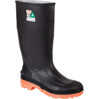 Bottes de travail PRM, PVC, Embout Acier, Pointure 7, Semelle R&eacute;sistant aux perforations Seaboard Timber Mart