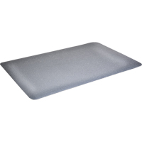 Tapis antimicrobiens WD Foodmaster, Lisse, 3' x 4' x 9/16", Gris, Mousse de vinyle Seaboard Timber Mart