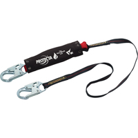 Pro Pack Hot Work Shock-Absorbing Lanyard, 6', Snap Hook Center, Snap Hook Leg Ends, Kevlar&reg; Seaboard Timber Mart