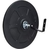 Convex Mirror with Bracket, Indoor/Outdoor, 12" Diameter Seaboard Timber Mart