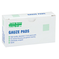 Gauze , Pad, 3" L x 3" W, Sterile, Medical Device Class 1 Seaboard Timber Mart