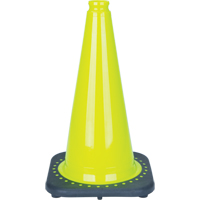 C&ocirc;ne de signalisation de premi&egrave;re qualit&eacute;, 18", Vert lime Seaboard Timber Mart