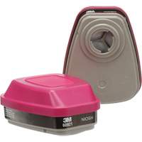 Cartouches pour respirateur s&eacute;rie 6000, Cartouche gaz/vapeur, Vapeurs organiques/P100 Seaboard Timber Mart