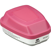 6000 Series Respirator Cartridges, Gas/Vapour Cartridge, Acid Gas/P100 Seaboard Timber Mart