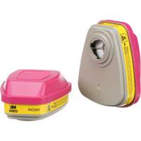 6000 Series Respirator Cartridges, Gas/Vapour Cartridge, Organic Vapour/Acid Gas/P100 Seaboard Timber Mart