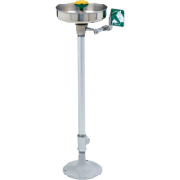 Axion&reg; Eye/Face Wash Station, Pedestal Installation, Stainless Steel Bowl Seaboard Timber Mart