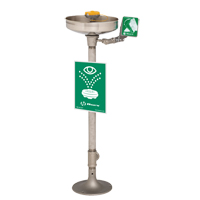 Axion&reg; Eye/Face Wash Station, Pedestal Installation, Stainless Steel Bowl Seaboard Timber Mart