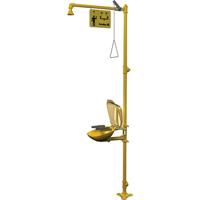 Combinaison de douche d'urgence & douche oculaire Halo Seaboard Timber Mart