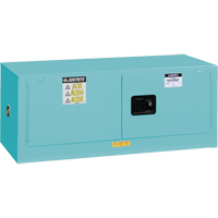 Sure-Grip&reg; EX Piggyback Corrosives/Acid Steel Safety Cabinet, 12 gal., 2 Door, 43" W x 18" H x 18" D Seaboard Timber Mart