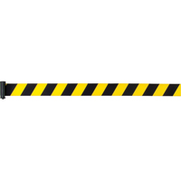 Tape Cassettes for Build-Your-Own Crowd Control Barriers, 7', Yellow Tape Seaboard Timber Mart