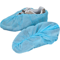 Shoe Covers, Large, Polypropylene, Blue Seaboard Timber Mart