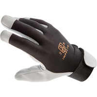 Anti-Vibration Air Glove&reg;, Size Medium, Pearl Leather Palm Seaboard Timber Mart