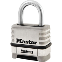 Cadenas &agrave; combinaison ProSeries, Argent, Acier inoxydable, Largeur de 2-1/4" Seaboard Timber Mart