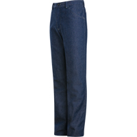 Flame-Resistant Relaxed Fit Denim Jeans, 32, x 37, Blue, 18 cal/cm² Seaboard Timber Mart