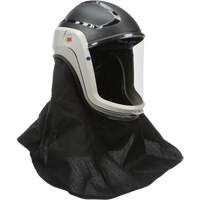Assemblage de casque Versaflo avec visi&egrave;re de premi&egrave;re qualit&eacute; et enveloppe r&eacute;sistante aux flammes, Universel, Casque rigide, Bavette Simple Seaboard Timber Mart