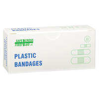 Bandages, Assorted, Plastic, Sterile Seaboard Timber Mart