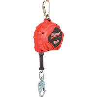 Rebel Self Retracting Lifeline, 33', Galvanized Steel, Swivel Seaboard Timber Mart