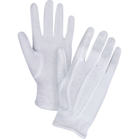 Parade/Waiter's Gloves, Cotton, Hemmed Cuff, X-Large Seaboard Timber Mart