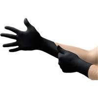 Gants d'examen MidKnight, T-Grand, Nitrile, 4,7 mils, Sans poudre, Noir, Classe 2 Seaboard Timber Mart