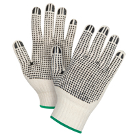 Gants tricot&eacute;s de poids lourd &agrave; deux c&ocirc;t&eacute;s avec pois, Poly/coton, Deux c&ocirc;t&eacute;s, Calibre 7, Moyen Seaboard Timber Mart